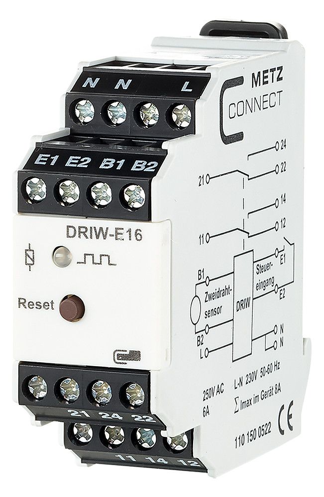 Metz 1101500522 DRIW-E16 230VAC Drehzahl-/Keilriemenwächter