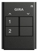 GIRA 535210 eNet Funk Handsender 2fach Anthrazit