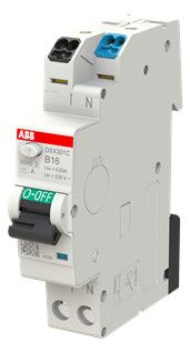 ABB DSX301CA-B16/0,03 FI/LS-Schalter 1 TE 6kA 1P+N Typ A B16 2CSR255165R1165