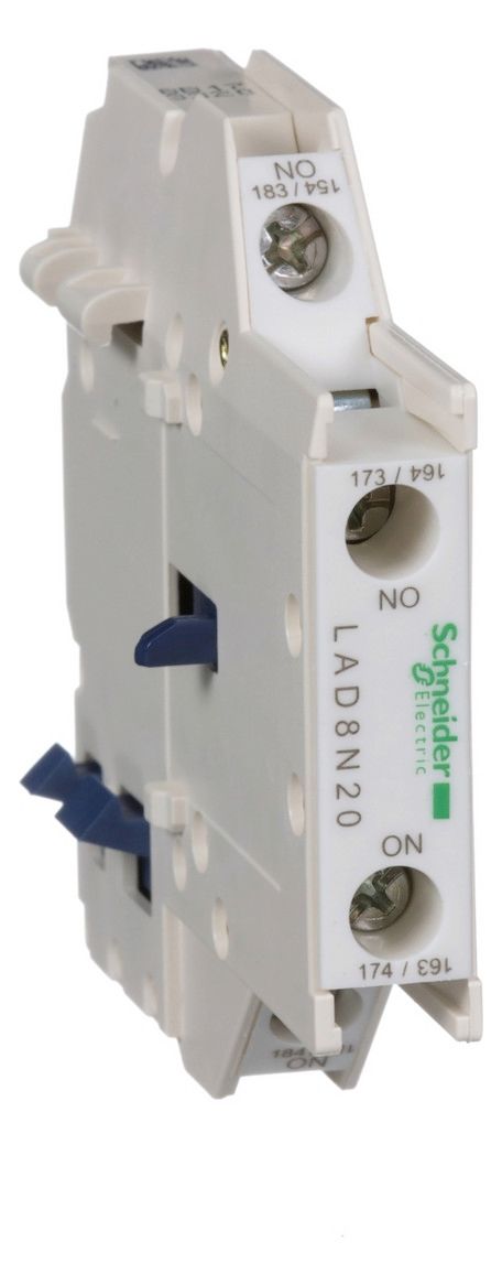 Schneider LAD8N11 Hilfsschalterblock 1S1Ö unverzögert seitl. Schraubklemmen
