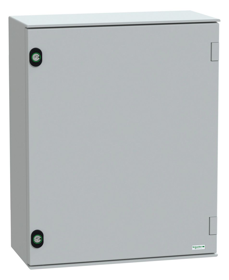 Schneider NSYPLM54G RAL7035 Wandschrank 530x430x200 o.Mpl