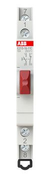 ABB E215-16-11C Taster Rot 16A 1S+1Ö 250VAC