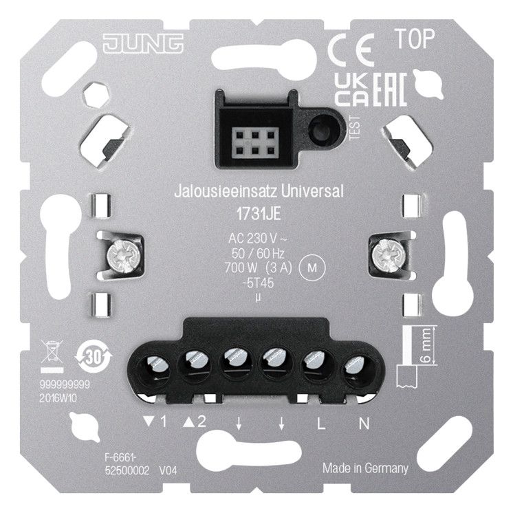 Jung 1731JE Jalousieeinsatz Universal