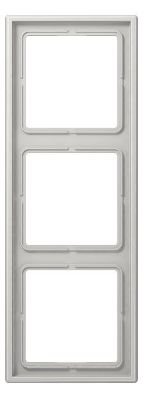 Jung LS983LG Rahmen 3fach Serie LS lichtgrau
