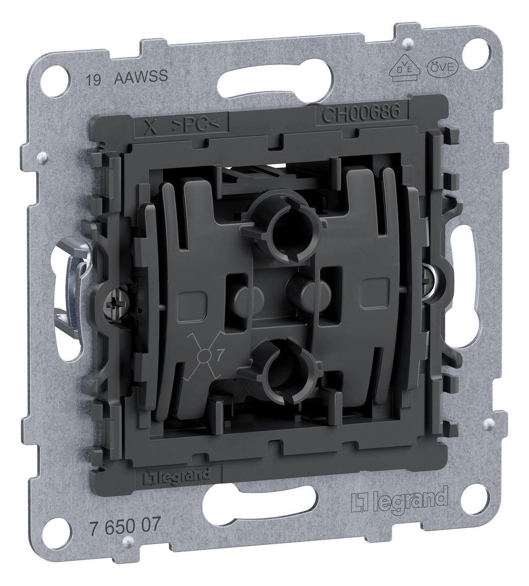 Legrand 765007 SEANO Einsatz Kreuzschalter 10AX SK