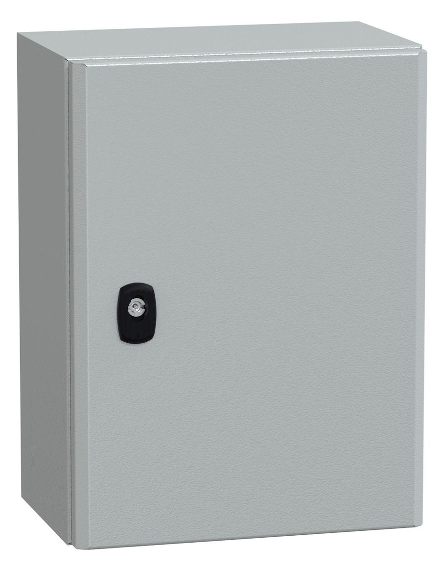 Schneider NSYS3D4320P Wandschrank Volltür m.Mpl H400xB300xT200 IP66 IK10