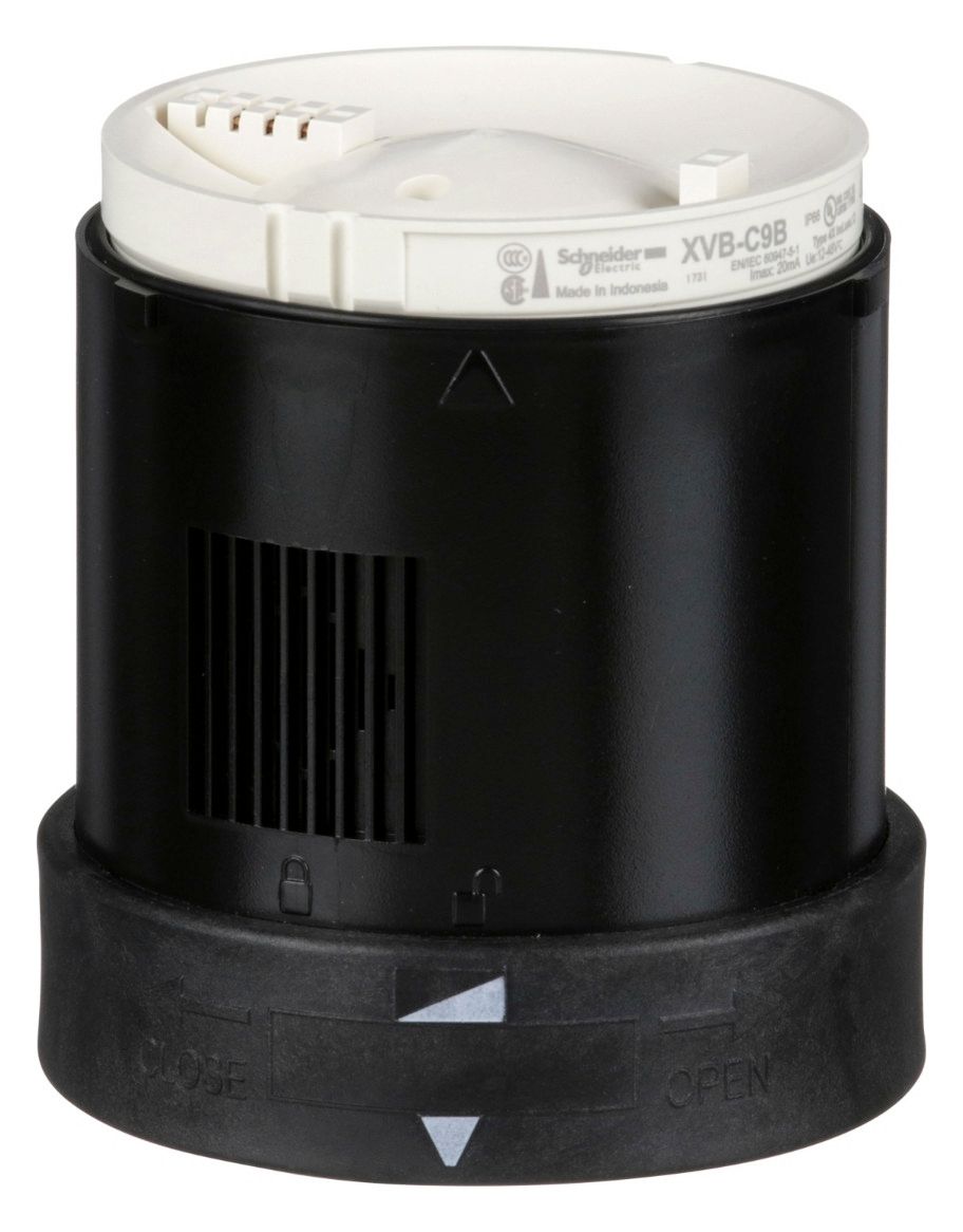 Schneider XVBC9B Buzzer Dauer-/ Intervallton 75-90dB 12-48VACDC D70mm