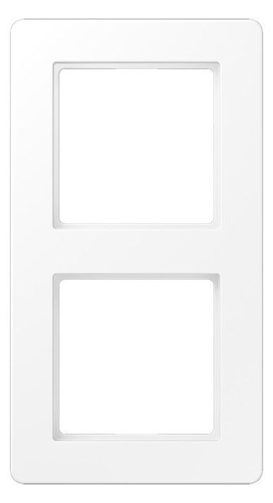 Jung AF582BFWWM Rahmen 2f A flow schneeweiß matt