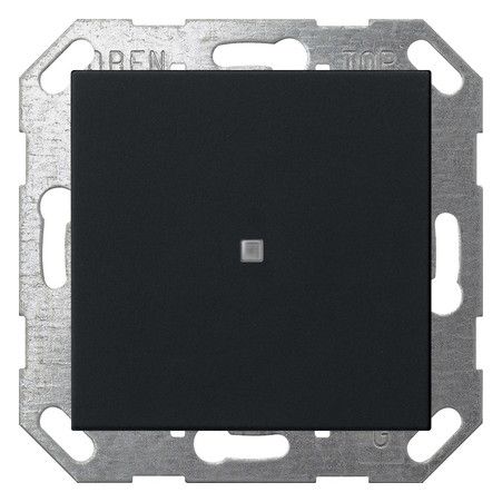 GIRA 5171005 Taster Wippe 1fach OneKNX System 55 Schwarz matt (lackiert)