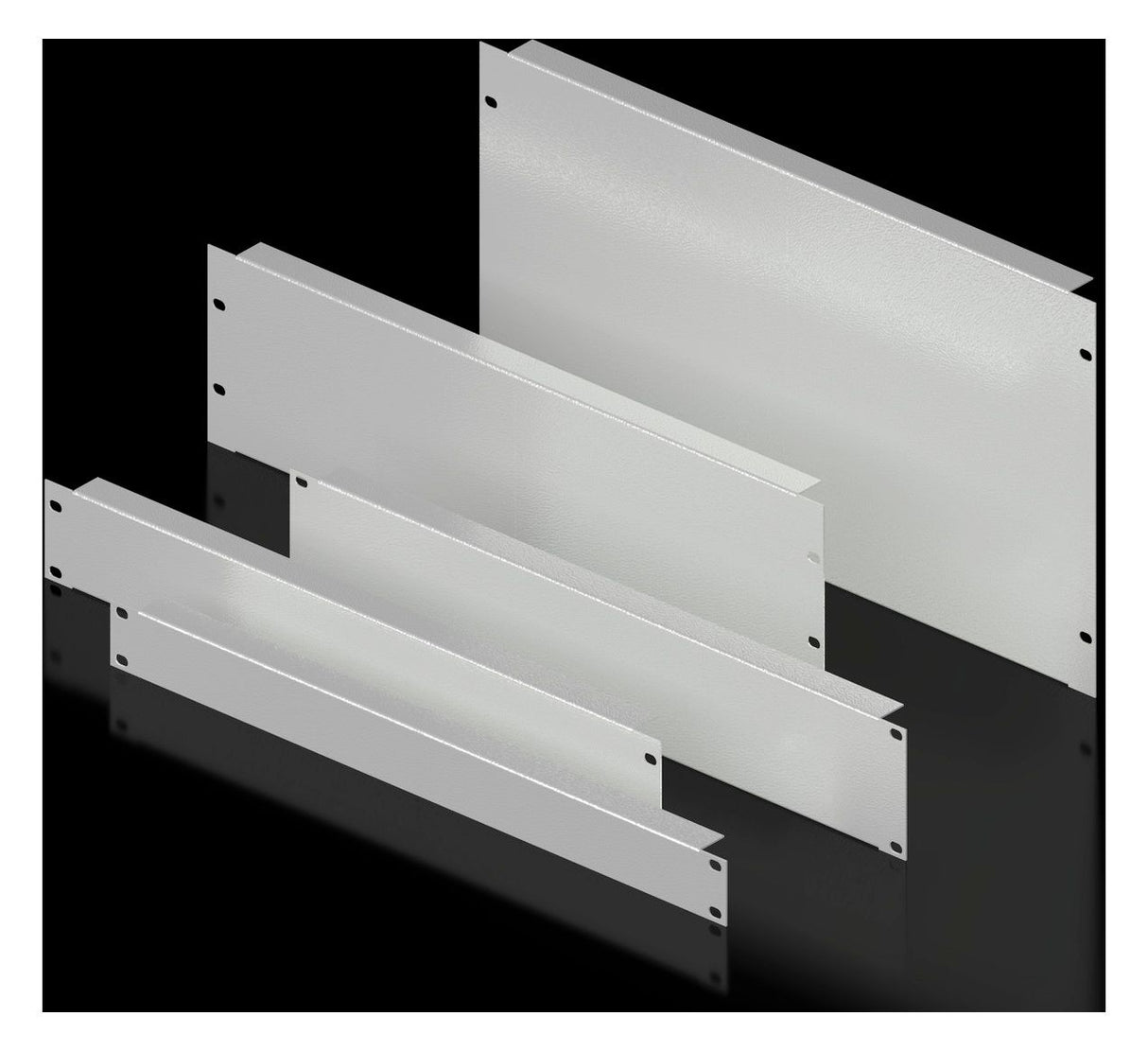 Rittal DK 7151035 Blindpanel 482,6mm 1=2 Grau (RAL 7035)