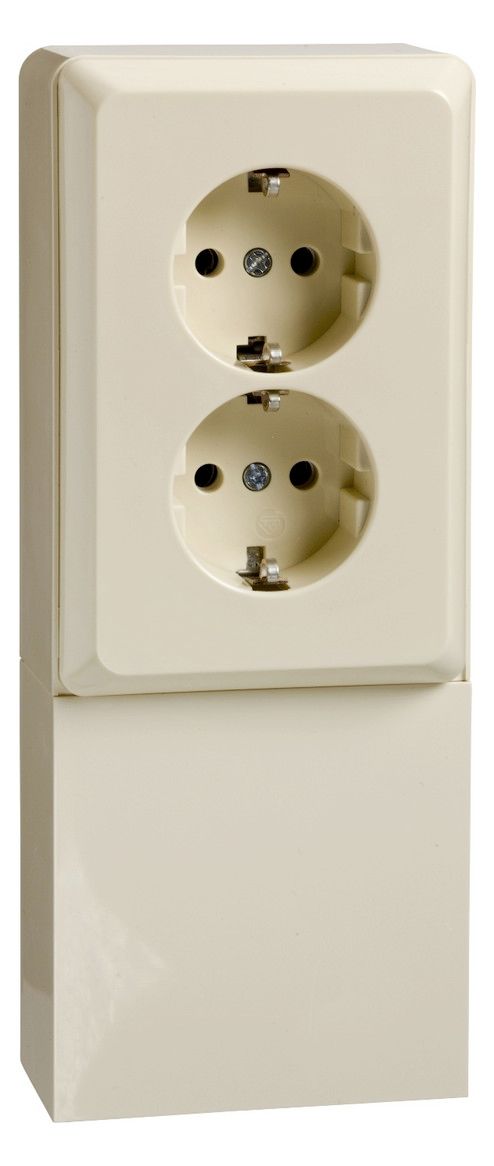 Elso 515500 Std im Geräteträger pws m. perlweiß