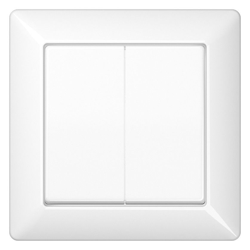 Jung AS590-5WW Abdeckung volle Platte Serienschalter Serie AS alpinweiß