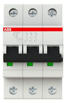 ABB S203M-B32 Sicherungsautomat B-Char., 10 kA, 32A, 3P