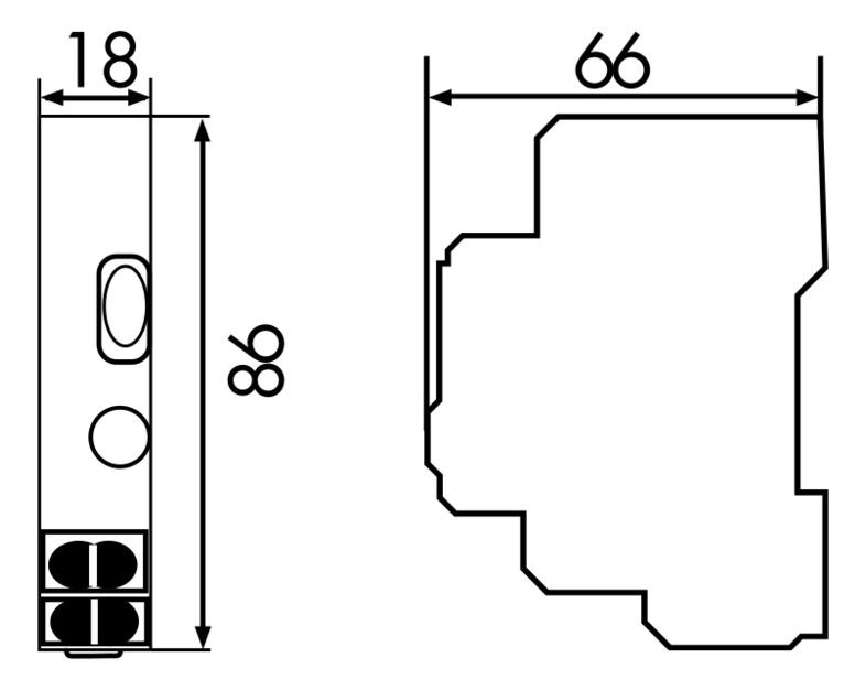 BEG 92655 SCT1 grau Treppenlichtautomat grau