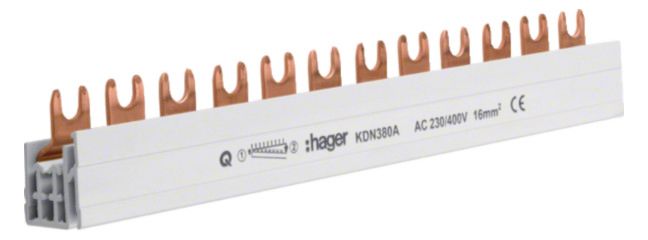 Hager KDN380A Phasenschiene 3polig