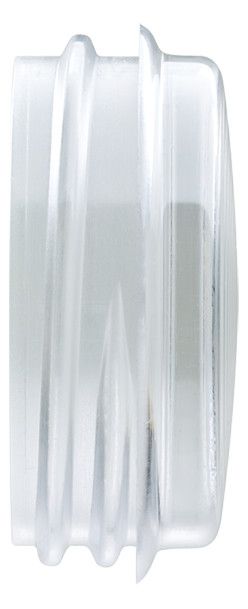 Jung 37.02 Schraubhaube flach klar f.Lichtsignal LM max.35mm Länge