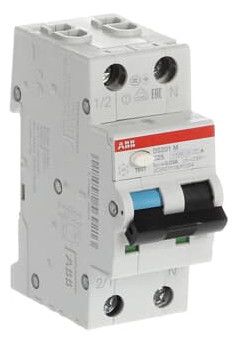 ABB DS201MA-B16/0 A30 FI/LS-Schalter 10kA 1P+N B 16A 30mA 2CSR275180R1165