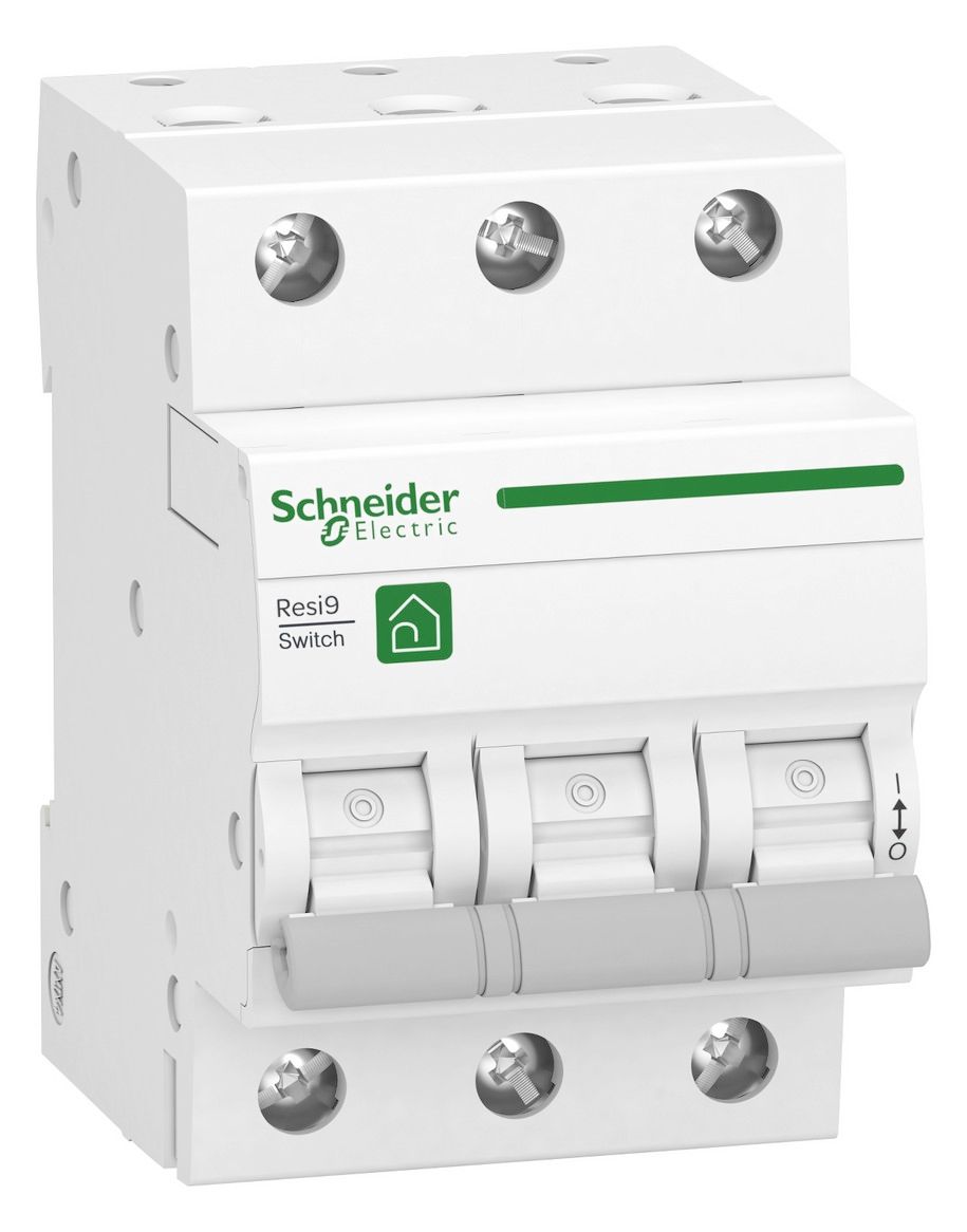 Schneider R9S64363 Lasttrennschalter Resi9, 3P, 63A, 415V AC