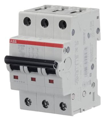 ABB S203M-C25 Sicherungsautomat C-Char., 10 kA, 25A, 3P