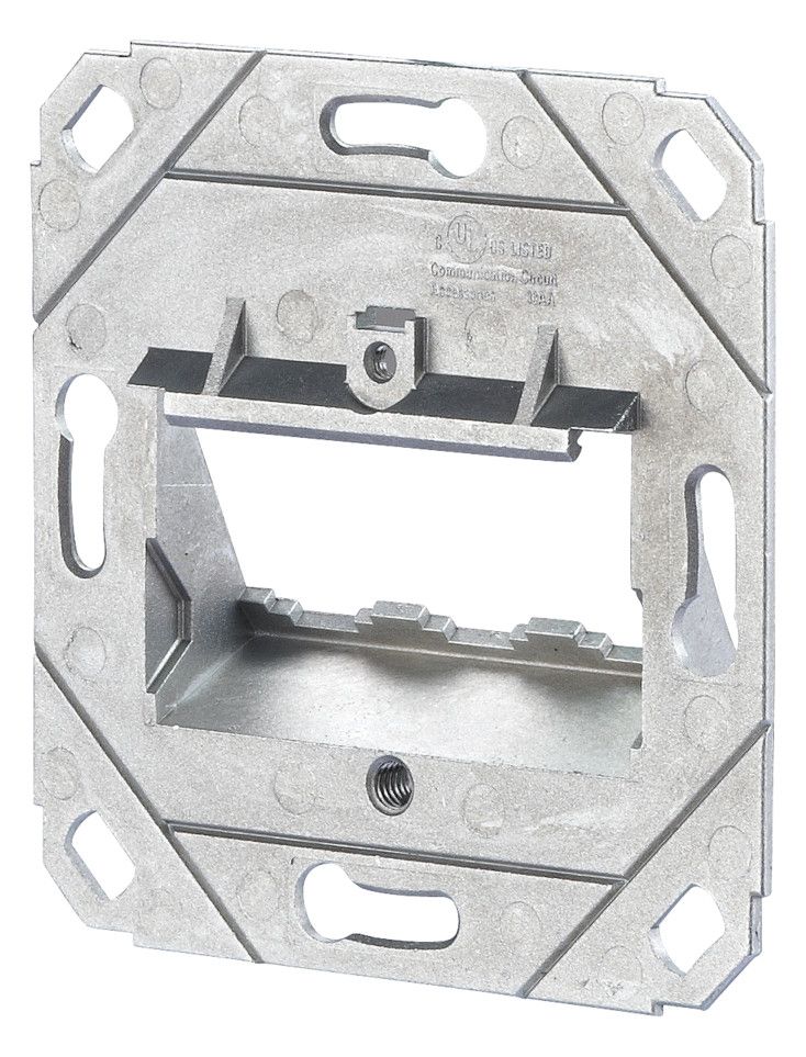 Metz 1309141200-E Modul UP0 3 Port 45° unbestückt Anschlussdose