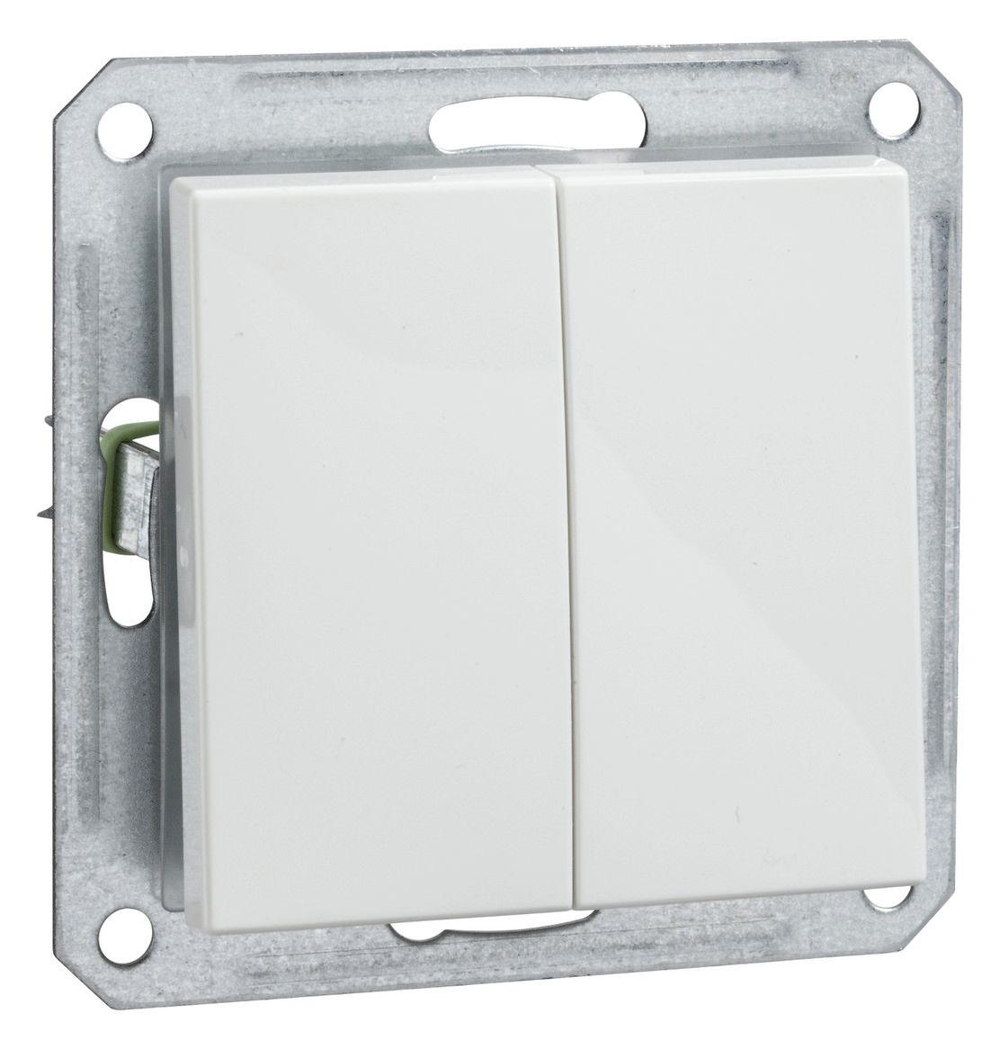 Elso 361664 Doppel-Wechselschalter 16A Reinweiß