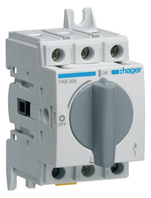Hager HAB306 Lasttrennschalter 3polig