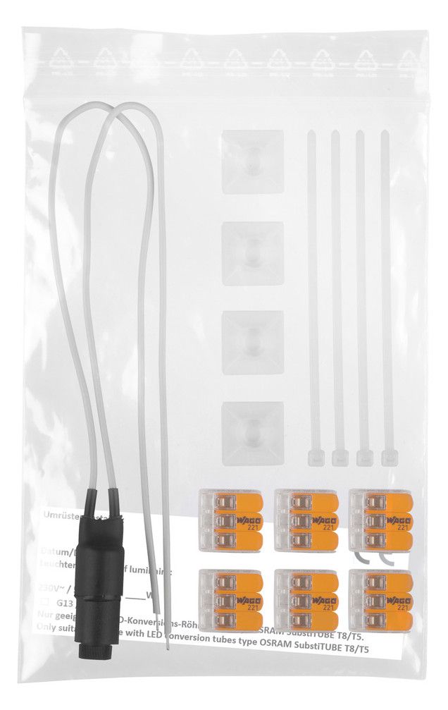 Ledvance LED TUBE CONVERSION KIT DOUBLE LAMP 2 Umrüstkit f.zweiflammige Leuchten