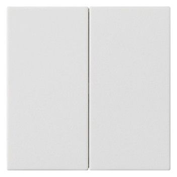 GIRA 536227 S3000 Bedienaufsatz 2fach Reinweiß seidenmatt