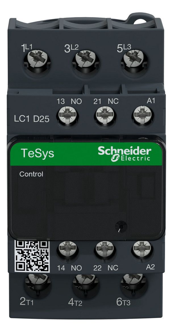 Schneider LC1D25P7 Leistungsschütz 3p 1S1Ö 11kW 400V AC3 25A 230VAC