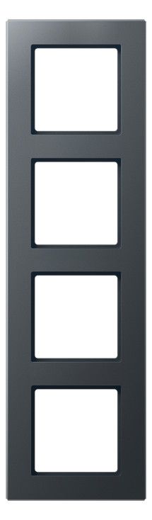 Jung AC584BFANM Rahmen 4fach bruchsicher Serie A creation anthrazit matt