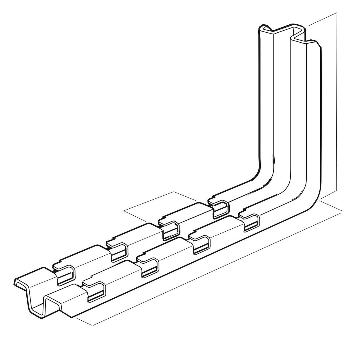 Legrand CM556130 Ausleger 300mm GS sendzimirverzinkt schraubenlosen Bef.