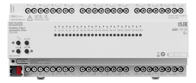 Jung 230241SR KNX Schaltaktor 24f KNX