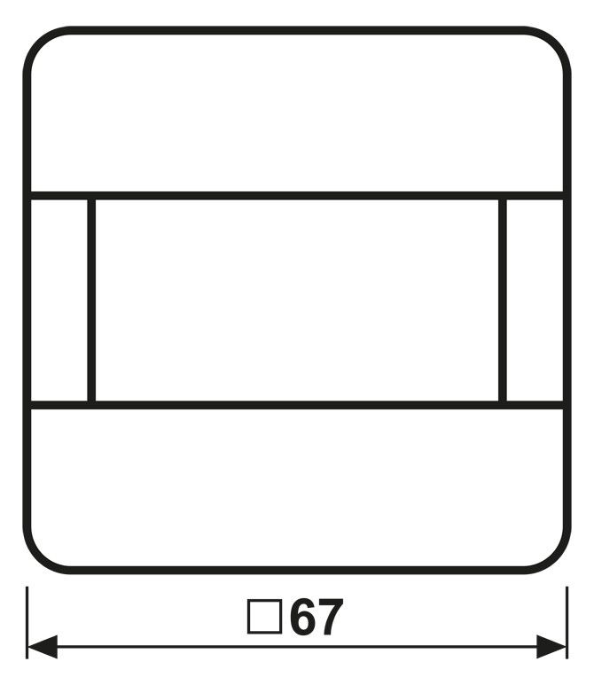 Jung CD17180WW Automatikschalter 1,1m Std.