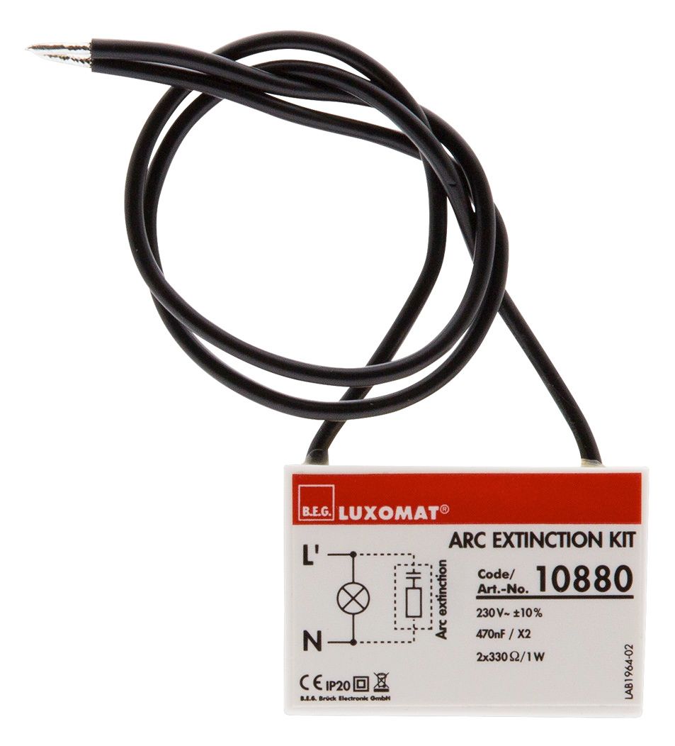 BEG 10880 RC-Löschglied weiß RC-Löschglied