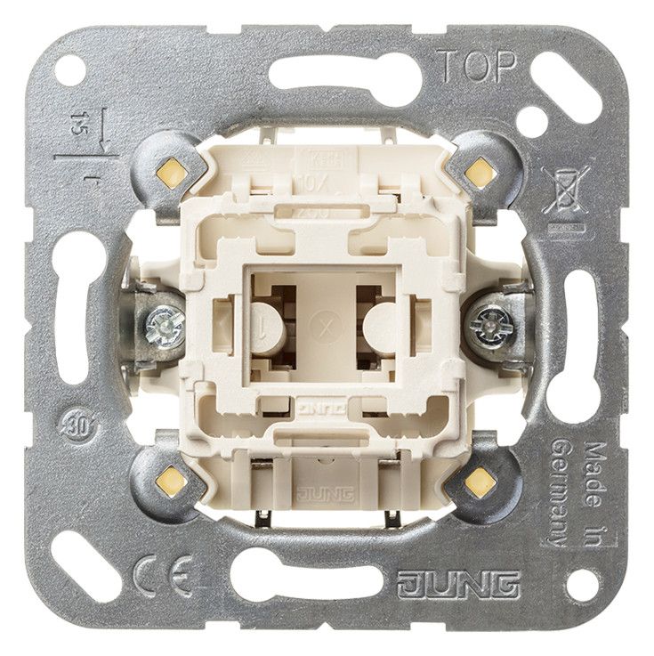 Jung 507U Wippschalter Kreuz 10AX 250VAC