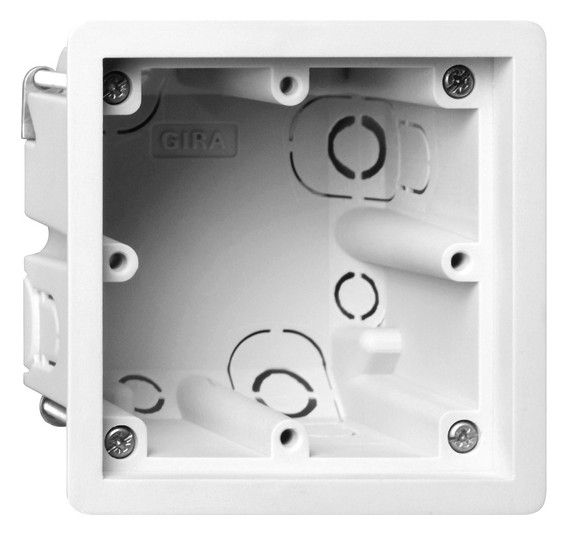 GIRA 289600 Gerätedose 1fach flach E2 E22