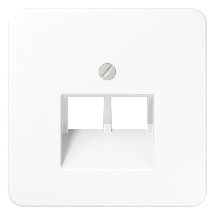 Jung CD569-2UAWW Abdeckung f.IAE/UAE 2x8polig alpinweiß