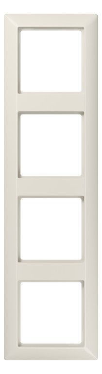 Jung AS584 Rahmen 4fach Serie AS weiß