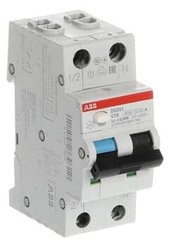 ABB DS201A-C16/0,03 FI/LS-Schalter 6kA 1P+N Typ A C 16A 30mA 2CSR255180R1164