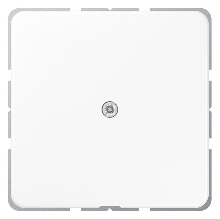 Jung CD590AWW Leitungsauslass+Tragring m.Zugentlastung alpinweiß