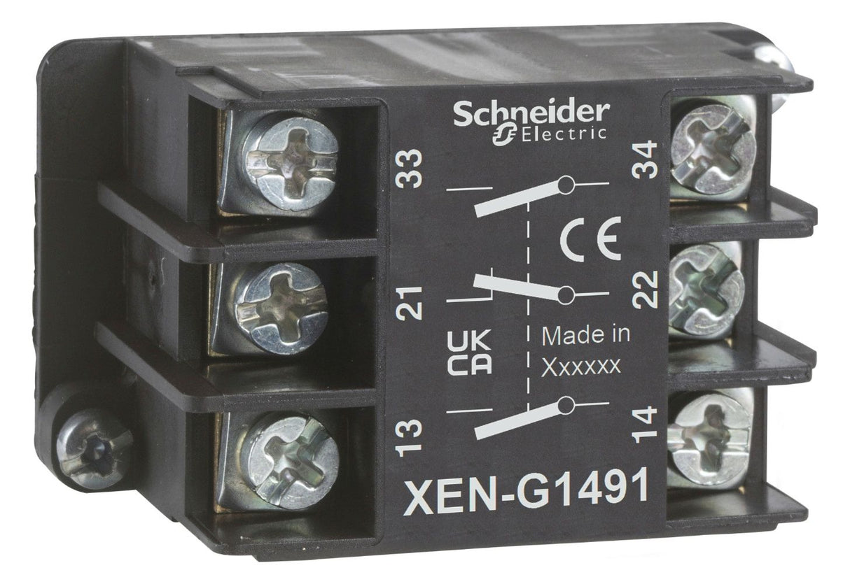 Schneider XENG1191 Hilfsschalter 1Ö2S o.Sprungfunktion Fronteinbau