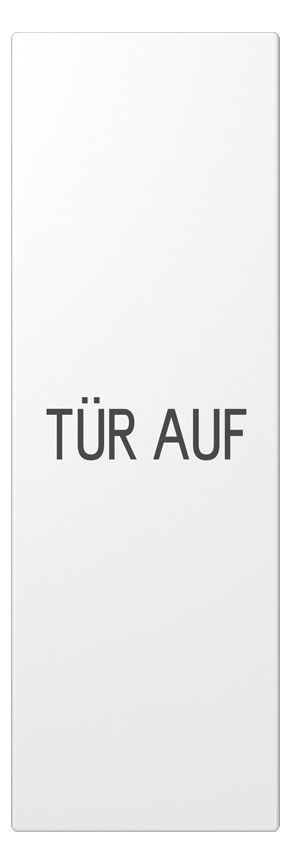 Jung ES2993DWW Großflächenwippe Tür auf senkrecht LS Edelstahl alpinweiß