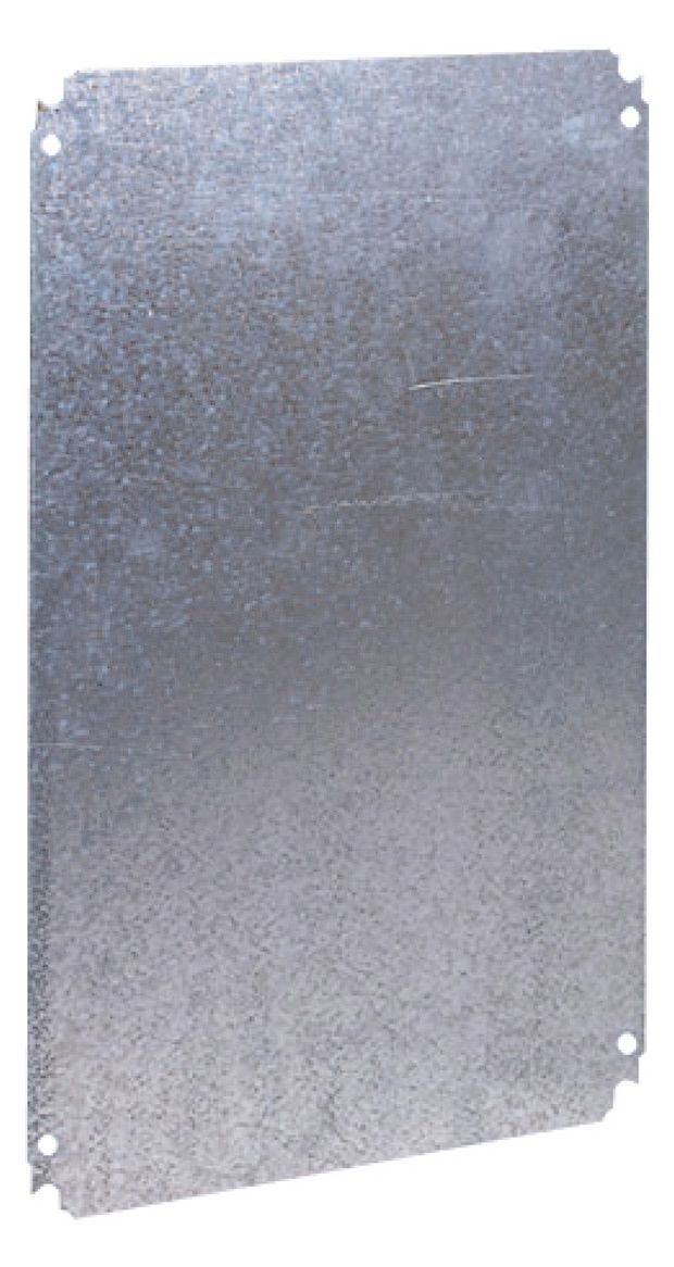 Schneider NSYMM43 Einfache Montageplatte H400xB300mm aus verzinktem Stahl