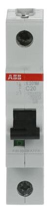 ABB S201M-C20 Sicherungsautomat C-Char., 10 kA, 20A, 1P