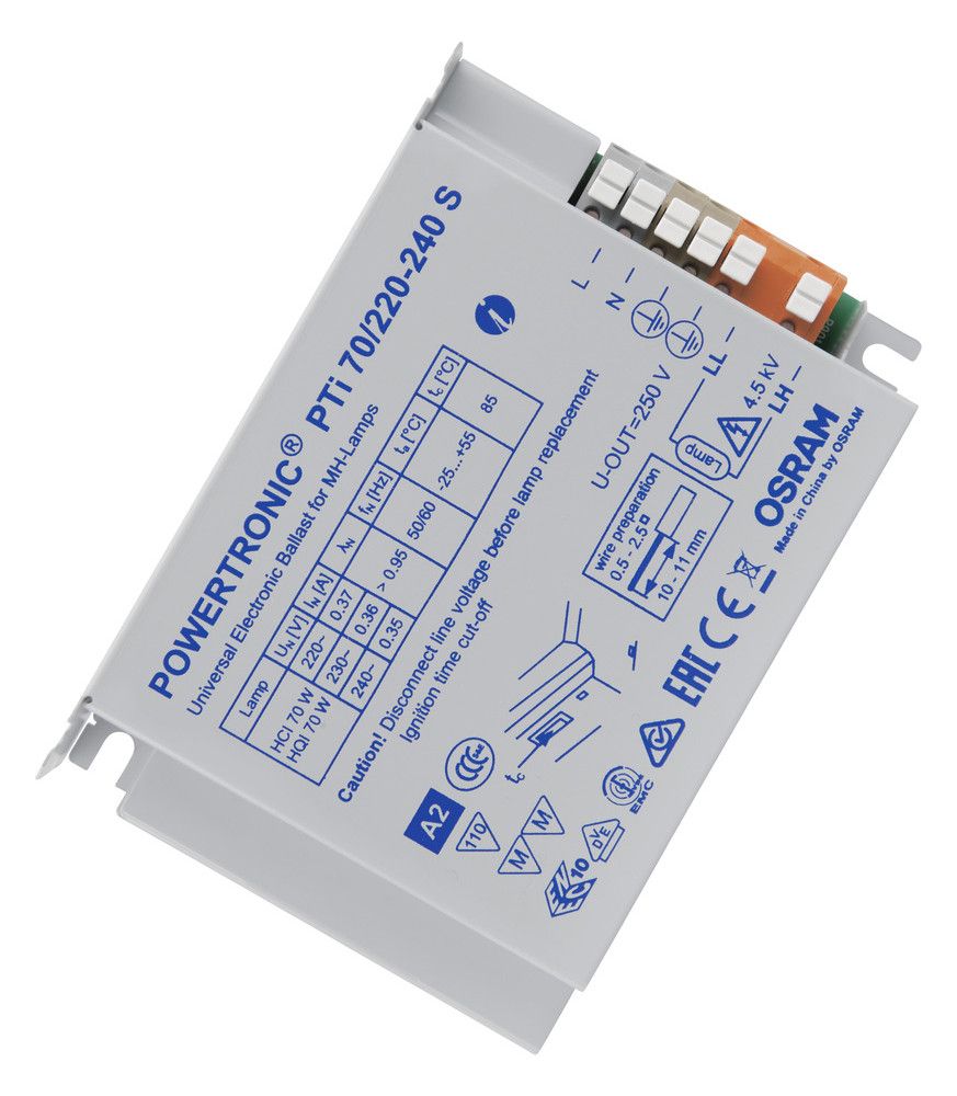Osram PTi 70W 220-240V S UNV1 110x75x30 POWERTRONIC Vorschaltgerät