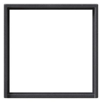 GIRA 028228 Adapterrahmen quadratisch 50x50mm System 55 Anthrazit
