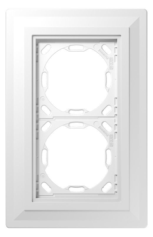 Jung PA982G125-0 Gips-Einputzadapter 2fach 130x201x12,5mm wandbündige Montage