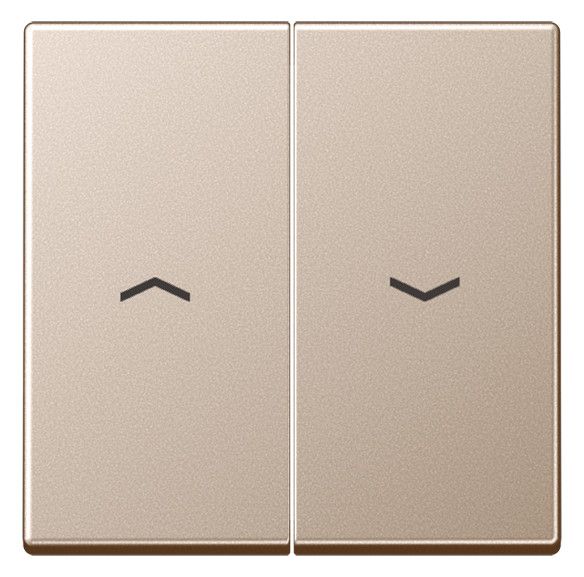 Jung A595PCH Wippe m.Symbolen Auf/Ab f.509VU/539VU Serie A champagner