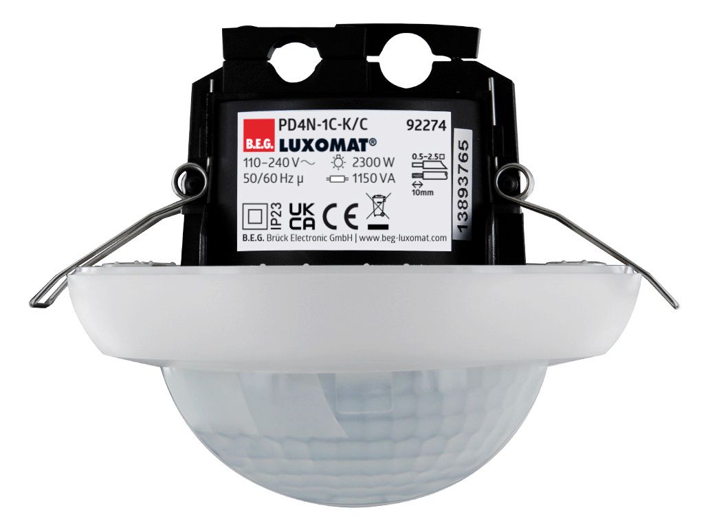BEG 92274 PD4N-1C-K-DE weiß LUXOMAT Decken-Bewegungsmelder