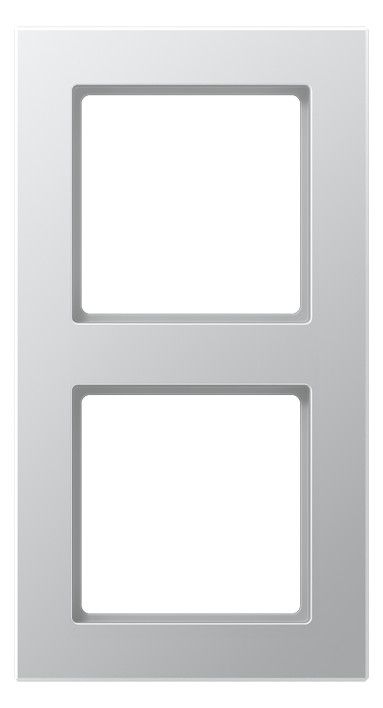Jung AC582AL Rahmen 2fach Aluminium